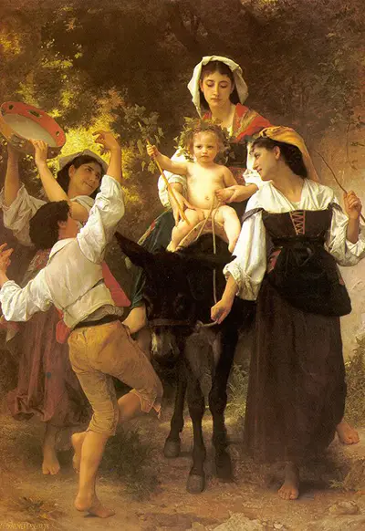 Return from the Harvest William-Adolphe Bouguereau